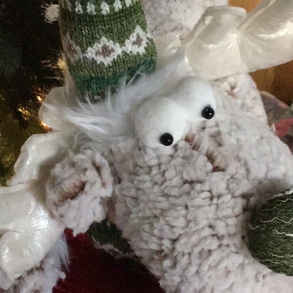 Christmas Moose Plush Holiday Lounger - Picture 4 of 14